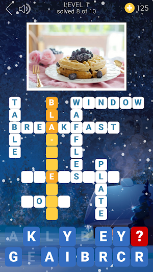 Frosty Crosswords Screenshot 1
