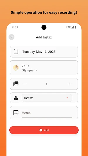 Chekiroku - Instax Counter Screenshot 2