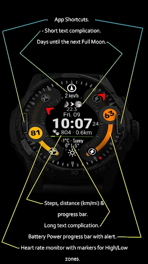 Watch Face CUE171 Screenshot 1