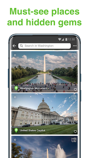 Washington SmartGuide - Audio Guide & Offline Maps Screenshot 2