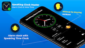 Smart Watch Speaking Clock : Talking Clock Time Screenshot 0