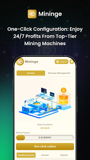 Mininge Cloud Miner Screenshot 2
