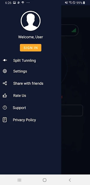 Private VPN - Fast VPN Proxy Screenshot 2