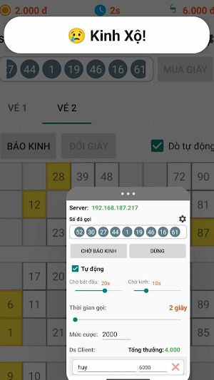 Bingo VN - Server Screenshot 2