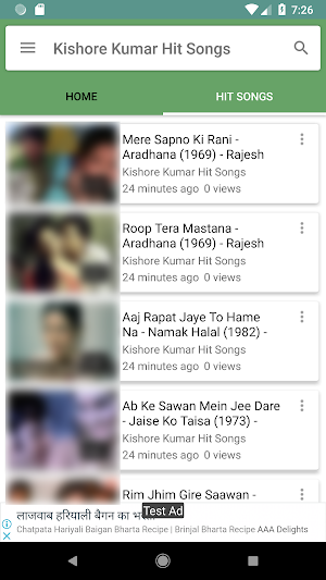 Kishore Kumar Hit Songs Screenshot 2