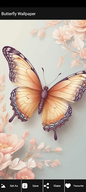 Butterfly Wallpaper Screenshot 1