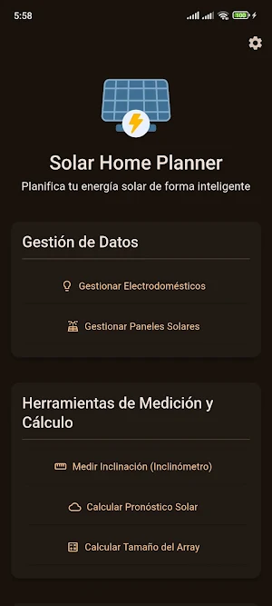 Solar Home Planner Screenshot 1