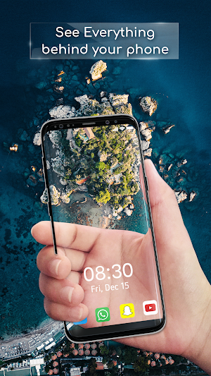 Camera Transparent - Transparent Live Wallpaper Screenshot 0