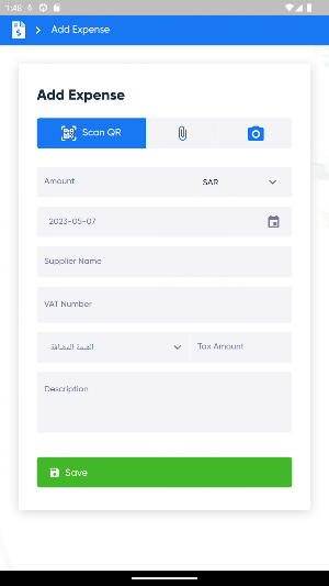 Quick Expenses Scanner Screenshot 0