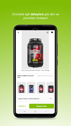 Xpro Nutrition Screenshot 2