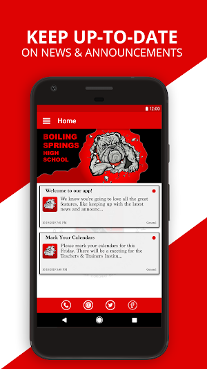 Boiling Springs High School Screenshot 0