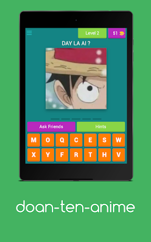 đố vui anime Screenshot 2