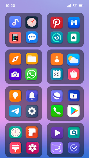 OS Launcher Theme - iOS-style Screenshot 2