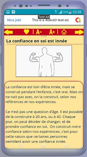 Bâtir La Confiance en Soi Screenshot 1