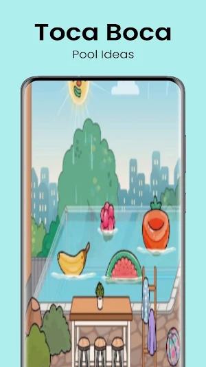 Toca Boca Pool Ideas Screenshot 2