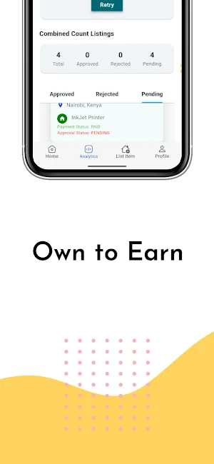 Own to Earn Screenshot 3