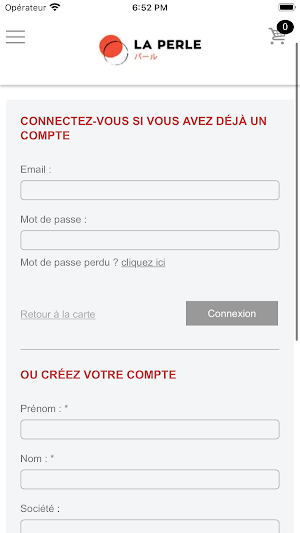 La perle sushi Screenshot 3