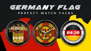 Germany Flag Watchface - Pride Screenshot 1