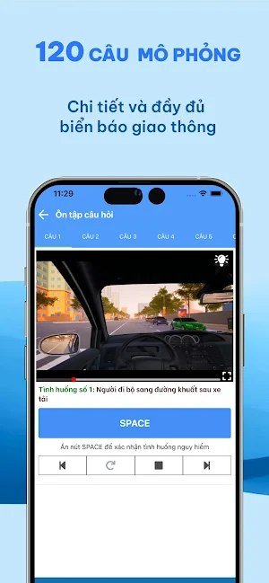 Ôn thi GPXL 600 câu & 120 câu Screenshot 2
