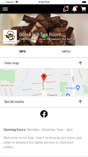 Gorse Hill Tea Rooms Screenshot 0