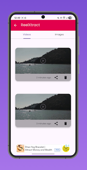 ReelXtract - Save & Download Screenshot 1