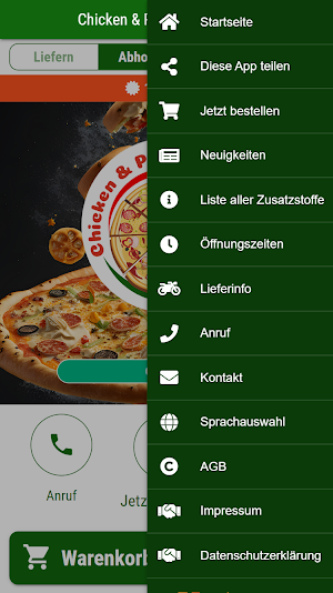 Chicken & Pizza House Tulln Screenshot 2