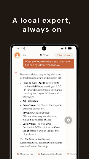 Periplo - AI Trip Planner Screenshot 2