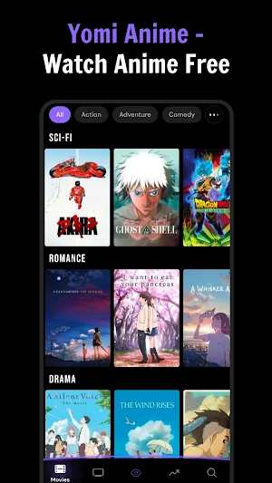 Yomi Anime - Watch Anime Free Screenshot 3