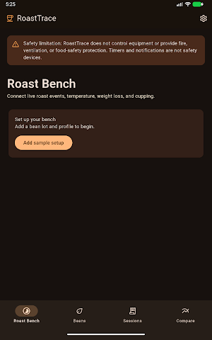 RoastTrace: Coffee Roast Log Screenshot 3