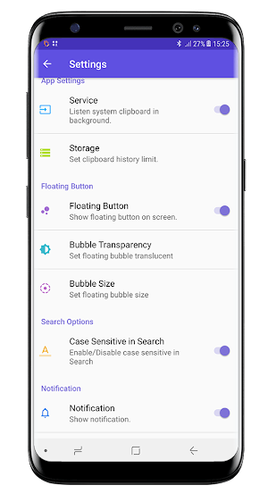 Clipboard History - Copy paste anywhere Screenshot 1