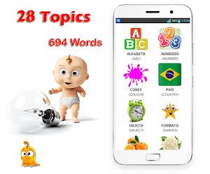 Learn Portuguese Brazil for Kids Screenshot 1