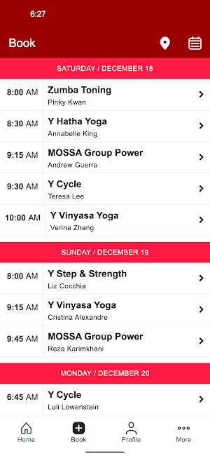 YMCA of Greater Vancouver Screenshot 1