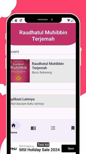Raudhatul Muhibbin Terjemah Screenshot 1