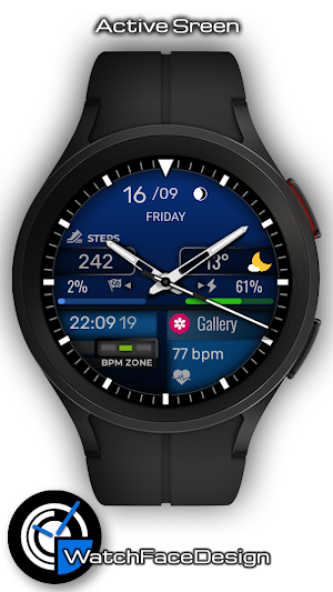 WaTchG004: Analog watch face Screenshot 1