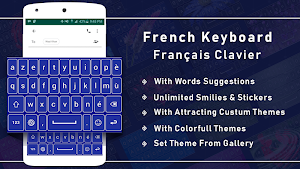 French Language Keyboard App Screenshot 0