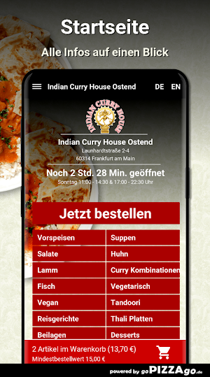 Indian Curry House Screenshot 1