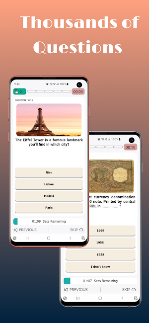 Quiz Library: Know & Grow Screenshot 1