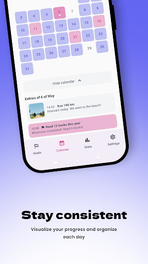 Focus Diary: Goal Tracker Screenshot 3