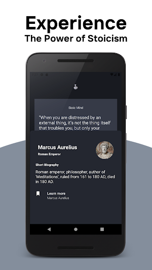 Stoic Mind - Daily Quotes Screenshot 1