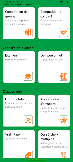 Quiz Concours Screenshot 2