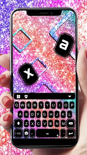 Sparkle Glitter Theme Screenshot 0