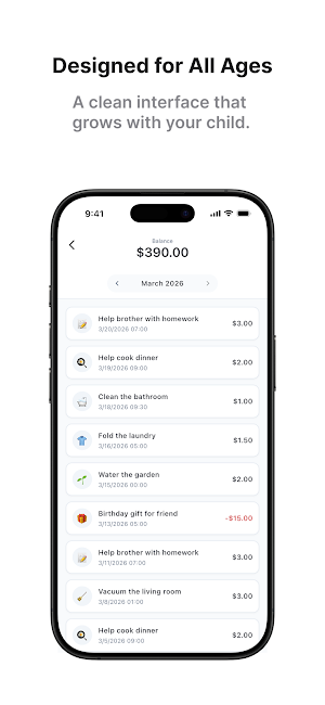 Allowana: Shared Allowance Hub Screenshot 3