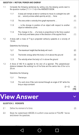 Tvet N3 Engineering Science Screenshot 2