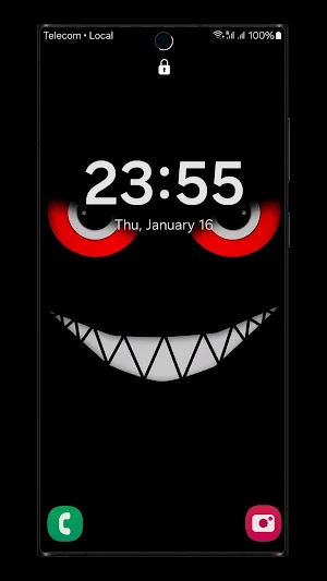 Silly Smile Live Wallpaper Screenshot 2