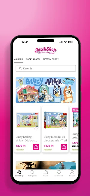 JátékShop Screenshot 2