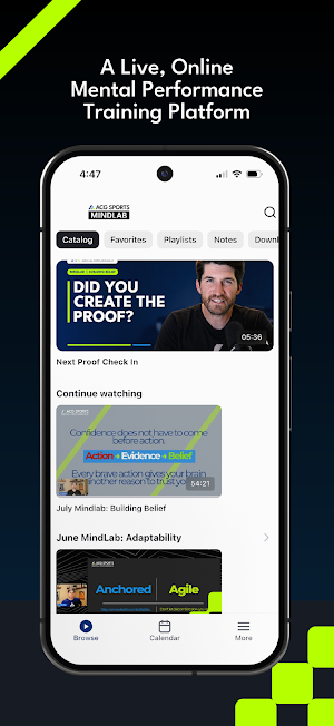 ACG Sports MindLab Screenshot 1