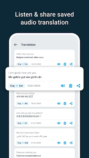 Voice Translator & Audio Saver Screenshot 3
