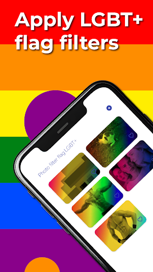 Photo filter flag LGBT+ Screenshot 0