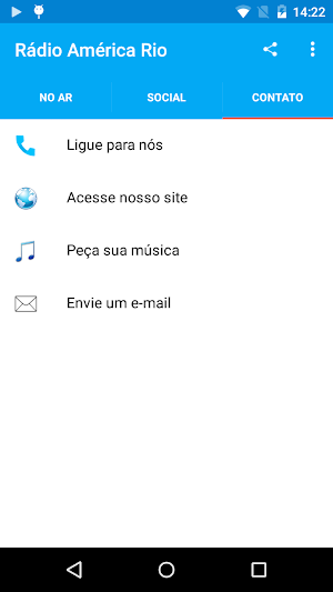 Rádio América Rio Screenshot 2