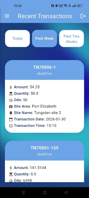Tungsten Client Screenshot 2